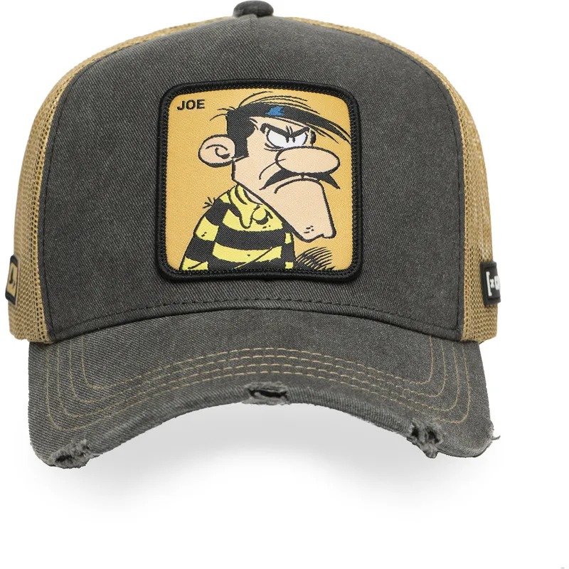 gorra-trucker-gris-joe-dalton-lck-joe-lucky-luke-de-capslab