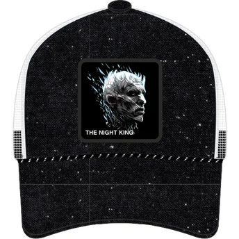 Gorra trucker negra y blanca Rey de la Noche GOT NIG Juego de Tronos de Capslab