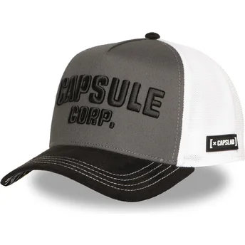 Gorra trucker negra y blanca Capsule Corporation DBZ10 CAP Dragon Ball de Capslab