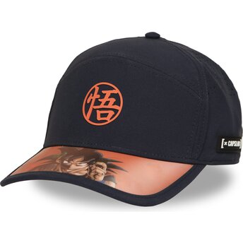 Gorra curva azul marino ajustable Son Goku DBZ10 GOK Dragon Ball de Capslab
