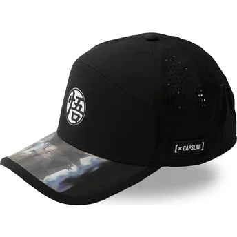 Gorra curva negra ajustable Son Goku DBS7 ULT Dragon Ball de Capslab