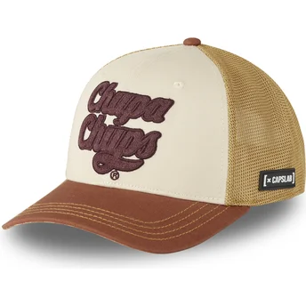 Gorra trucker marrón CC3 CHU Chupa Chups de Capslab