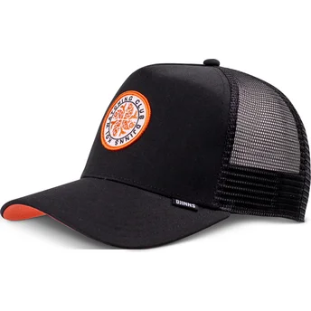 Gorra trucker negra Koi Watching Club HFT de Djinns