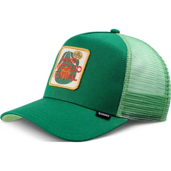 Gorra trucker verde Avocado Festival HFT de Djinns