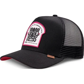 Gorra trucker negra Octovino HFT de Djinns