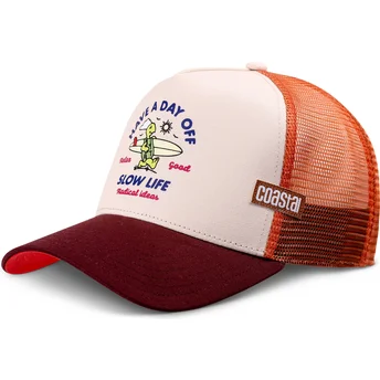 Gorra trucker marrón Day Off HFT de Coastal
