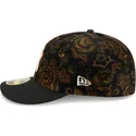 gorra-curva-negra-ajustada-59fifty-low-profile-floral-cord-three-looms-printed-corduroy-de-new-york-yankees-mlb-de-new-era