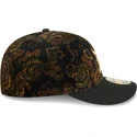 gorra-curva-negra-ajustada-59fifty-low-profile-floral-cord-three-looms-printed-corduroy-de-detroit-tigers-mlb-de-new-era