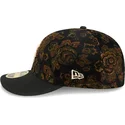 gorra-curva-negra-ajustada-59fifty-low-profile-floral-cord-three-looms-printed-corduroy-de-boston-red-sox-mlb-de-new-era