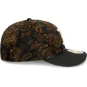 gorra-curva-negra-ajustada-59fifty-low-profile-floral-cord-three-looms-printed-corduroy-de-boston-red-sox-mlb-de-new-era