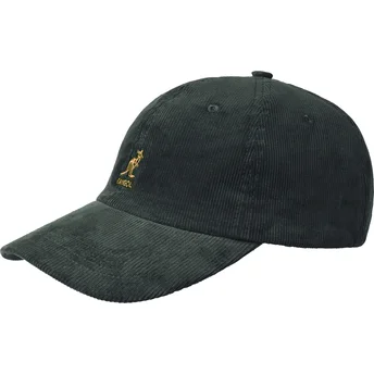 Gorra curva verde ajustable Cord Baseball Forrester de Kangol