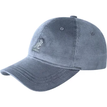 Gorra curva azul ajustable Cord Baseball Denim Blue de Kangol