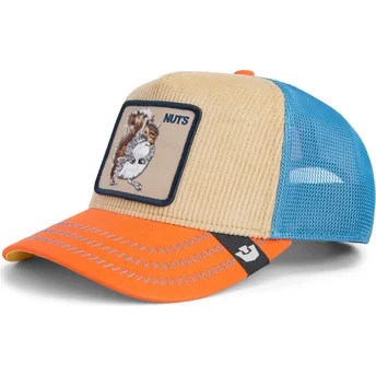 Gorra trucker multicolor ardilla Nuts Remix The Farm de Goorin Bros.