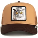 gorra-trucker-marron-buho-wise-ass-the-farm-de-goorin-bros