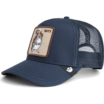 Gorra trucker azul marino ardilla Nuts The Farm de Goorin Bros.