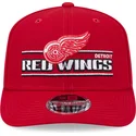 gorra-curva-roja-snapback-9seventy-stretch-snap-stated-de-detroit-red-wings-nhl-de-new-era