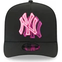 gorra-curva-negra-snapback-9fifty-a-frame-neon-de-new-york-yankees-mlb-de-new-era