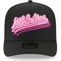 gorra-curva-negra-snapback-9fifty-a-frame-neon-de-oakland-athletics-mlb-de-new-era