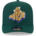 gorra-curva-verde-snapback-9fifty-a-frame-emblem-de-oakland-athletics-mlb-de-new-era