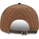 gorra-plana-marron-y-azul-marino-ajustable-9fifty-retro-crown-wool-pinstripe-de-new-york-yankees-mlb-de-new-era