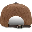 gorra-plana-marron-y-azul-marino-ajustable-9fifty-retro-crown-wool-pinstripe-de-detroit-tigers-mlb-de-new-era