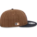 gorra-plana-marron-y-azul-marino-ajustable-9fifty-retro-crown-wool-pinstripe-de-detroit-tigers-mlb-de-new-era