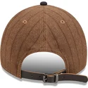 gorra-curva-marron-y-azul-marino-ajustable-9twenty-a-frame-wool-pinstripe-de-detroit-tigers-mlb-de-new-era