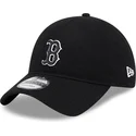 gorra-curva-negra-ajustable-9twenty-merino-wool-de-boston-red-sox-mlb-de-new-era