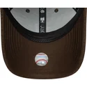 gorra-curva-marron-snapback-9forty-melton-wool-de-detroit-tigers-mlb-de-new-era