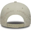 gorra-curva-beige-snapback-con-logo-beige-9forty-e-frame-tonal-icon-de-los-angeles-dodgers-mlb-de-new-era