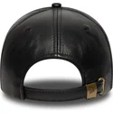 gorra-curva-negra-ajustable-9forty-e-frame-img-leather-de-new-york-yankees-mlb-de-new-era