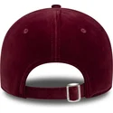 gorra-curva-granate-ajustable-para-mujer-9forty-velour-de-los-angeles-dodgers-mlb-de-new-era