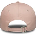 gorra-curva-rosa-ajustable-para-mujer-con-logo-rosa-9forty-league-essential-de-los-angeles-dodgers-mlb-de-new-era