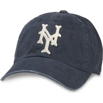 Gorra curva azul marino ajustable New York Cubans Archive de American Needle