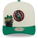 gorra-curva-beige-y-verde-snapback-9fifty-a-frame-precurved-hardwood-classics-de-boston-celtics-nba-de-new-era