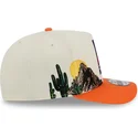 gorra-curva-beige-y-naranja-snapback-9fifty-a-frame-precurved-hardwood-classics-de-phoenix-suns-nba-de-new-era