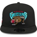 gorra-plana-negra-snapback-9fifty-a-frame-hardwood-classics-de-vancouver-grizzlies-nba-de-new-era