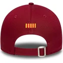 gorra-curva-roja-ajustable-para-nino-de-fc-barcelona-laliga-9forty-core-de-new-era