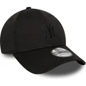 gorra-curva-negra-ajustada-con-logo-negro-39thirty-stretch-mesh-de-new-york-yankees-mlb-de-new-era
