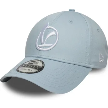 Gorra curva azul claro ajustable 9FORTY Essential Vespa Piaggio de New Era