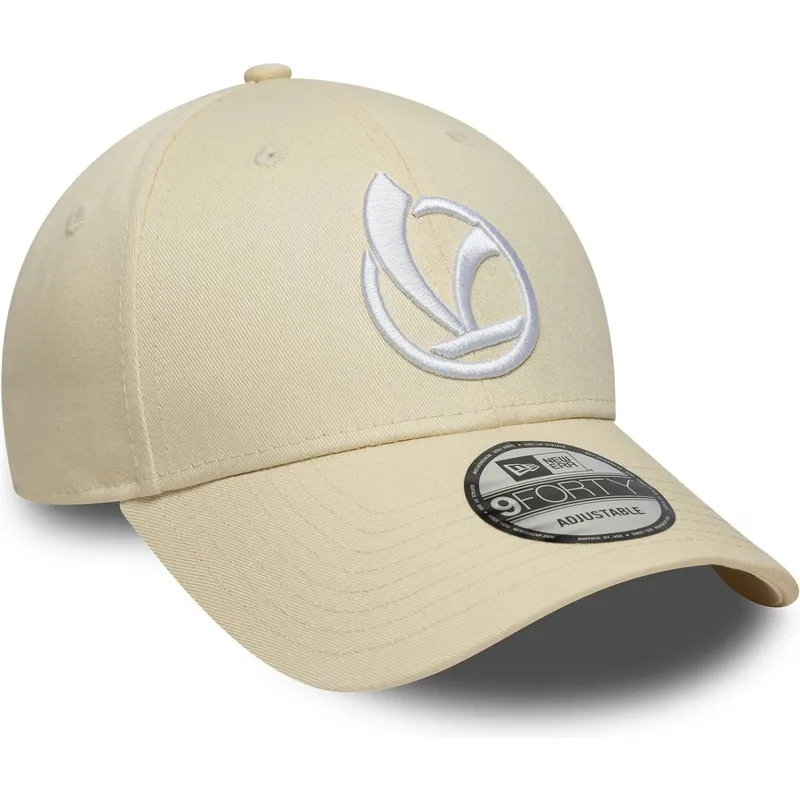 gorra-curva-beige-ajustable-9forty-essential-vespa-piaggio-de-new-era