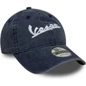 gorra-curva-azul-ajustable-9twenty-washed-de-vespa-piaggio-de-new-era