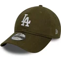 gorra-curva-verde-ajustable-9twenty-linen-de-los-angeles-dodgers-mlb-de-new-era