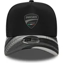 gorra-trucker-negra-e-frame-print-de-ducati-motor-motogp-de-new-era