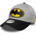 gorra-curva-gris-y-negra-ajustable-para-nino-9forty-de-batman-dc-comics-de-new-era