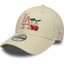 gorra-curva-beige-ajustable-para-nino-9forty-fruit-icon-de-new-york-yankees-mlb-de-new-era