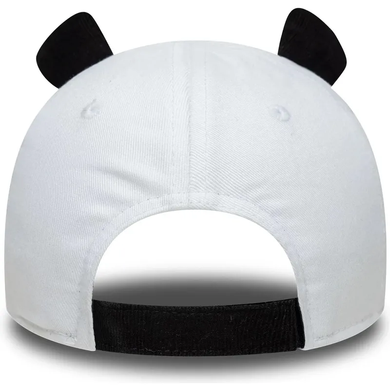 gorra-curva-blanca-y-negra-ajustable-para-nino-pequeno-9forty-cord-ears-de-new-era