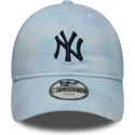 gorra-curva-azul-ajustable-para-nino-9twenty-tie-dye-de-new-york-yankees-mlb-de-new-era