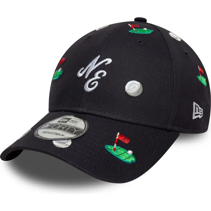 gorra-curva-azul-marino-ajustable-9forty-golf-all-over-print-de-new-era