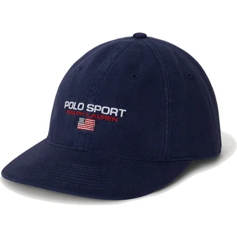 Gorra curva azul marino ajustable Authentic Baseball de Polo Ralph Lauren